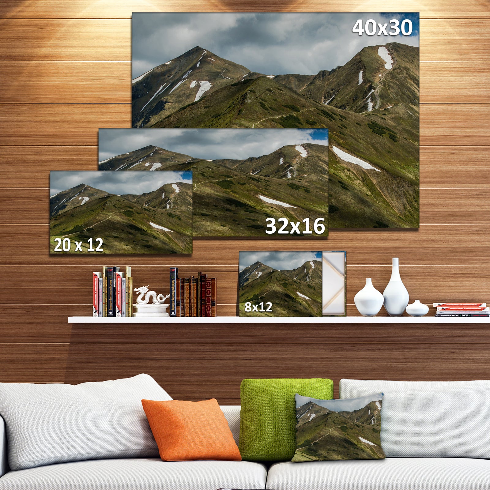 Trekking Patch in Tatra Mountains - Landscape Art Print Canvas
