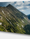 Tatra Mountains Panoramic View - Landscape Art Print Canvas