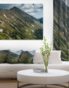 Tatra Mountains Panoramic View - Landscape Art Print Canvas
