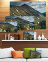 Tatra Mountains Panoramic View - Landscape Art Print Canvas