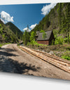 Road in Chocholowska Valley - Landscape Art Print Canvas