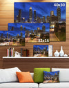 Atlanta Skyline Twilight Blue Hour - Cityscape Canvas print