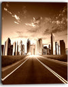 Modern City and Road - Cityscape Canvas print