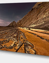 Brown Rocky Coast Portugal - Cityscape Canvas print