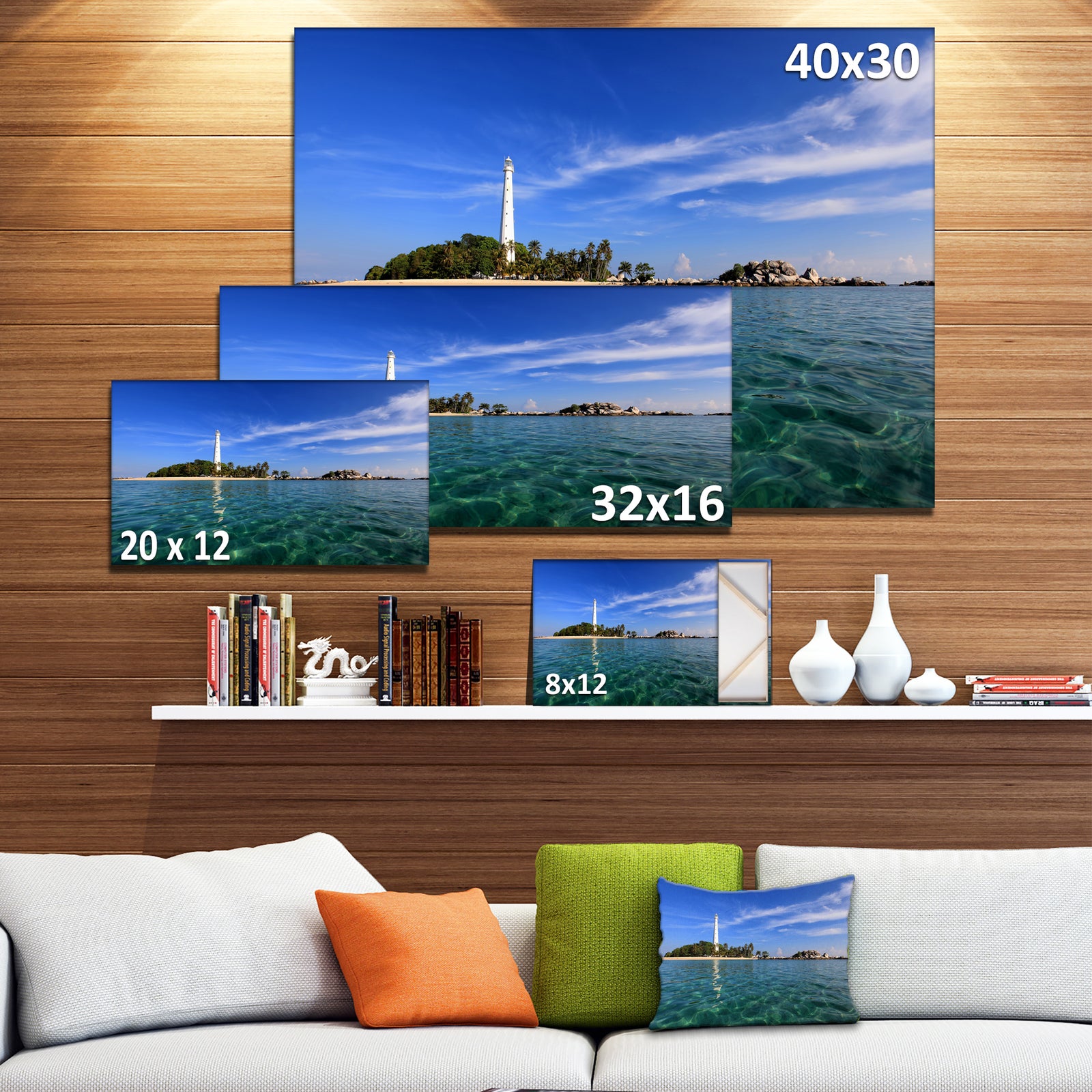 Lengkuas Island Indonesia - Seashore Canvas Wall Artwork