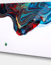 Multi-Color Abstract Acrylic Paint Mix - Abstract Art on Canvas