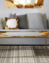 Sand Close Up - Metal Glam Coffee Table