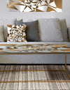 Copper Spruce 1 - Metal Modern Coffee Table