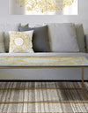 Capital Gold Botanical Bliss 2 - Metal Glam Coffee Table