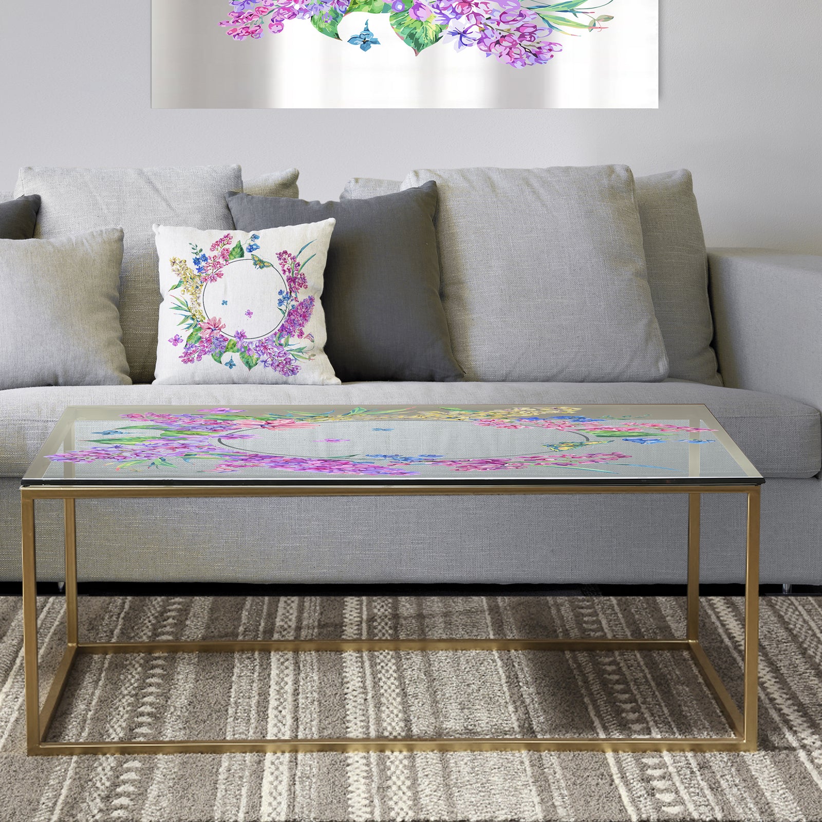 Garland Sweet 4 - Metal Traditional Coffee Table