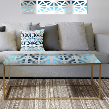 Geometry Sky - Metal Modern Coffee Table
