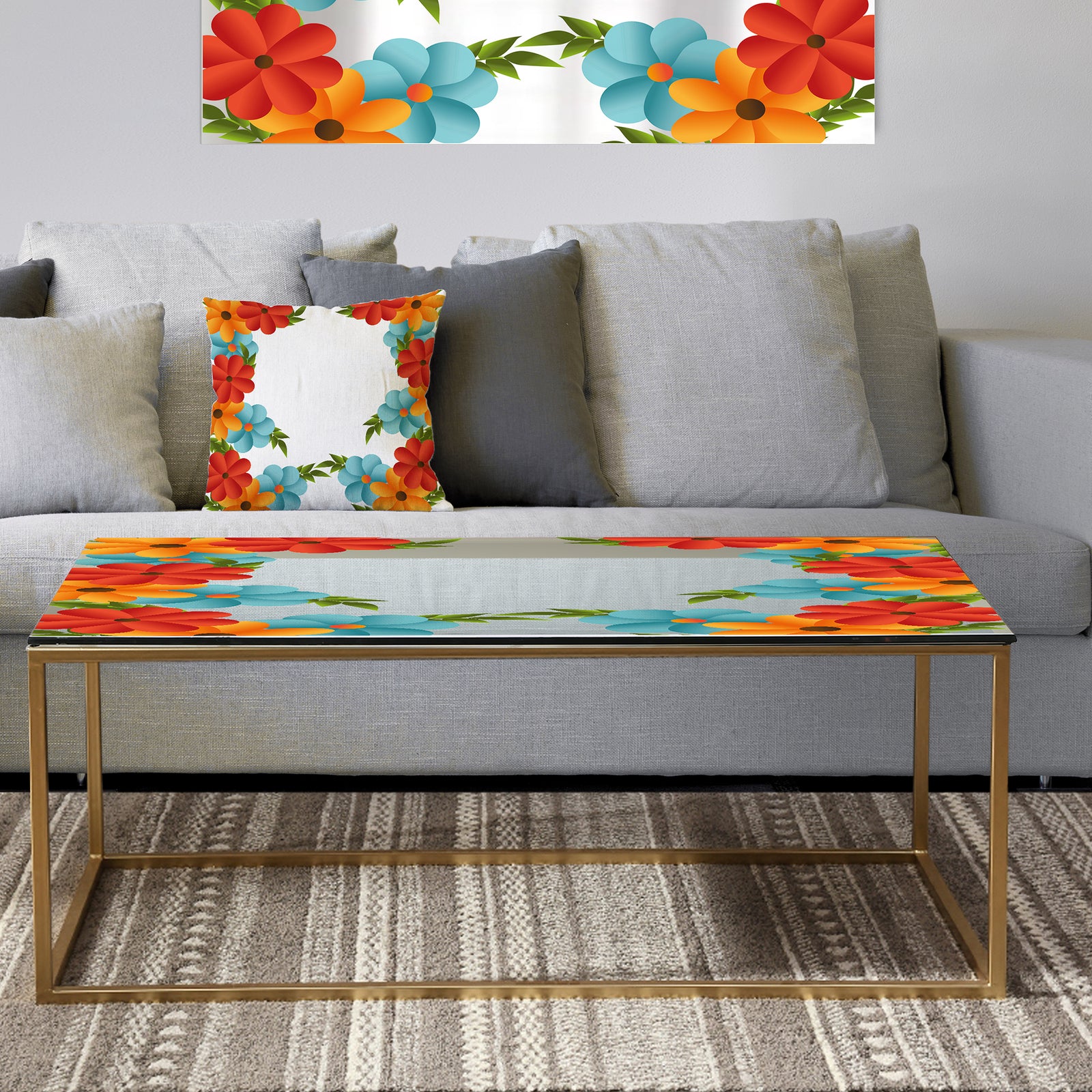 Garland Vivid 3 - Metal Farmhouse Coffee Table