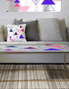 Triangular Spacy Spheres 5 - Metal Modern Coffee Table