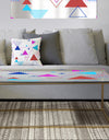Triangular Spacy Spheres 6 - Metal Modern Coffee Table