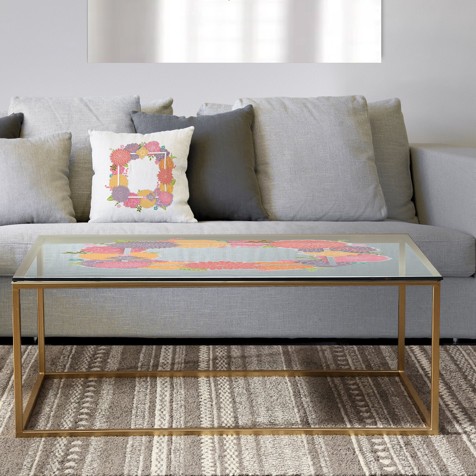 Garland Sweet 10 - Metal Farmhouse Coffee Table