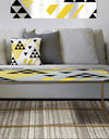 Triangular Diamond Universe 3 - Metal Modern Coffee Table