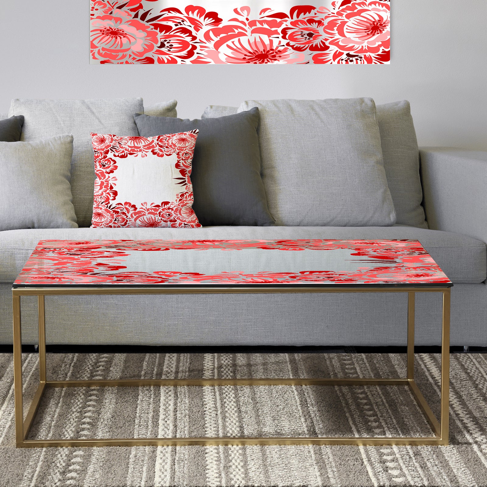 Garland Vivid 5 - Metal Farmhouse Coffee Table