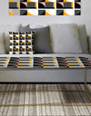 Circular Dance 12 - Metal Modern Coffee Table