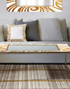 Golden Vector - Metal Glam Coffee Table