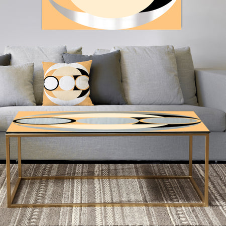 Spacy Dimensions 12 - Metal Mid-Century Modern Coffee Table