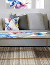 Efflorescent Gold Blue 1 - Metal Traditional Coffee Table