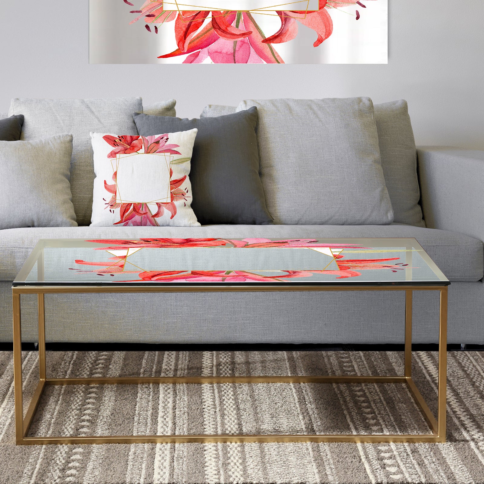 Garland Sweet 14 - Metal Traditional Coffee Table