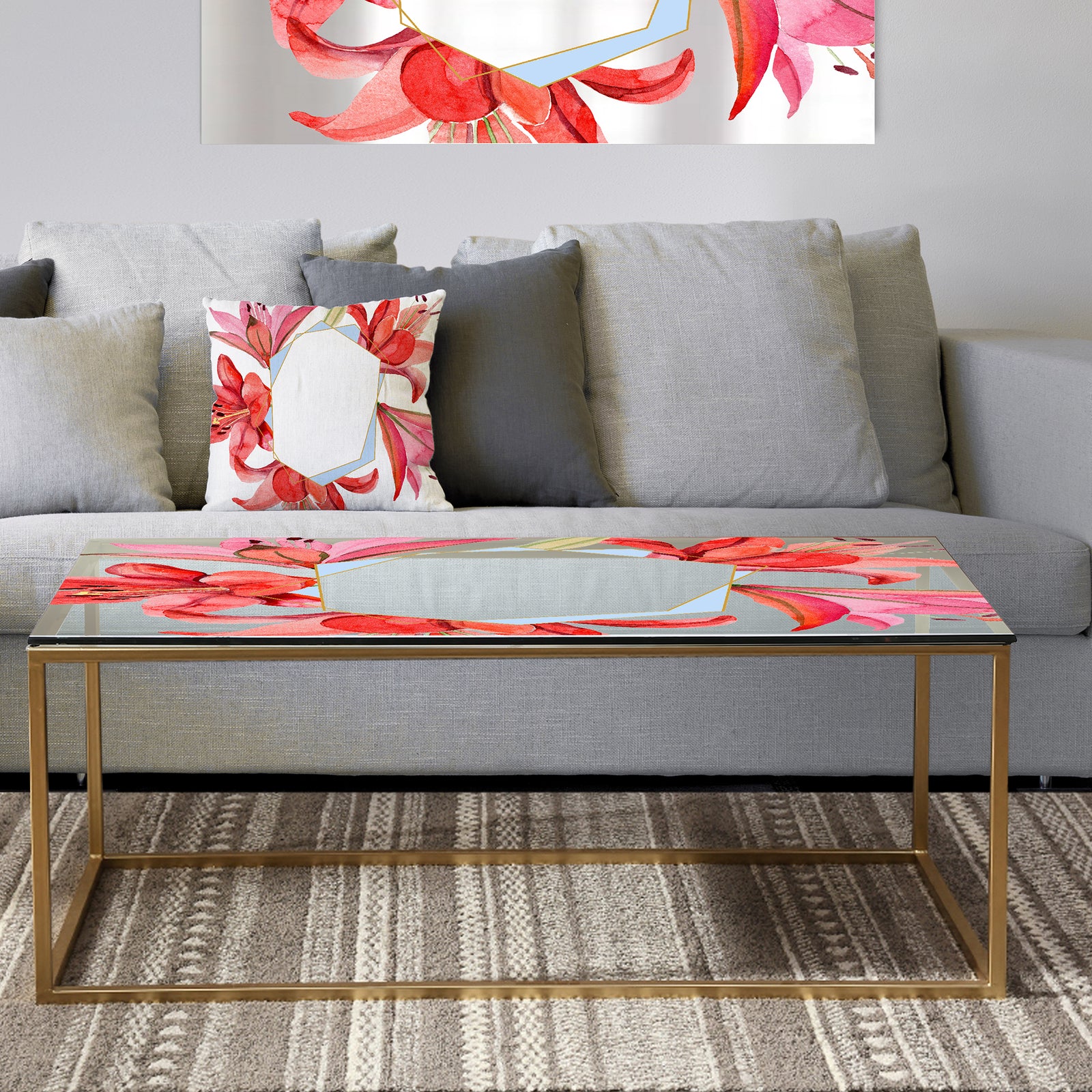 Garland Sweet 15 - Metal Traditional Coffee Table
