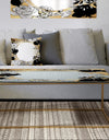 Gold Botanical Obsidian 5 - Metal Glam Coffee Table