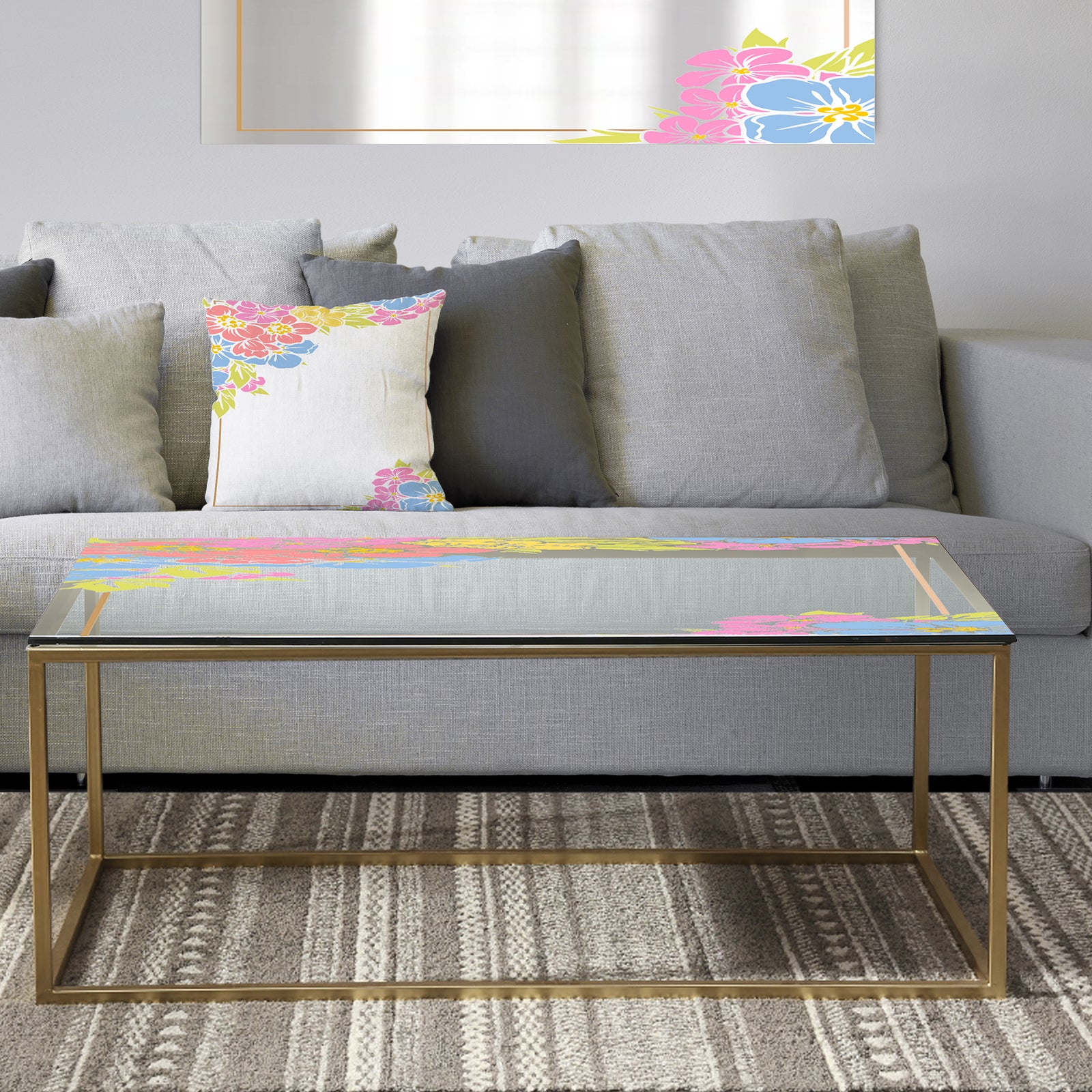Garland Sweet 18 - Metal Traditional Coffee Table