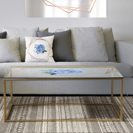 Elementary Botanicals 12 - Metal Traditional Coffee Table
