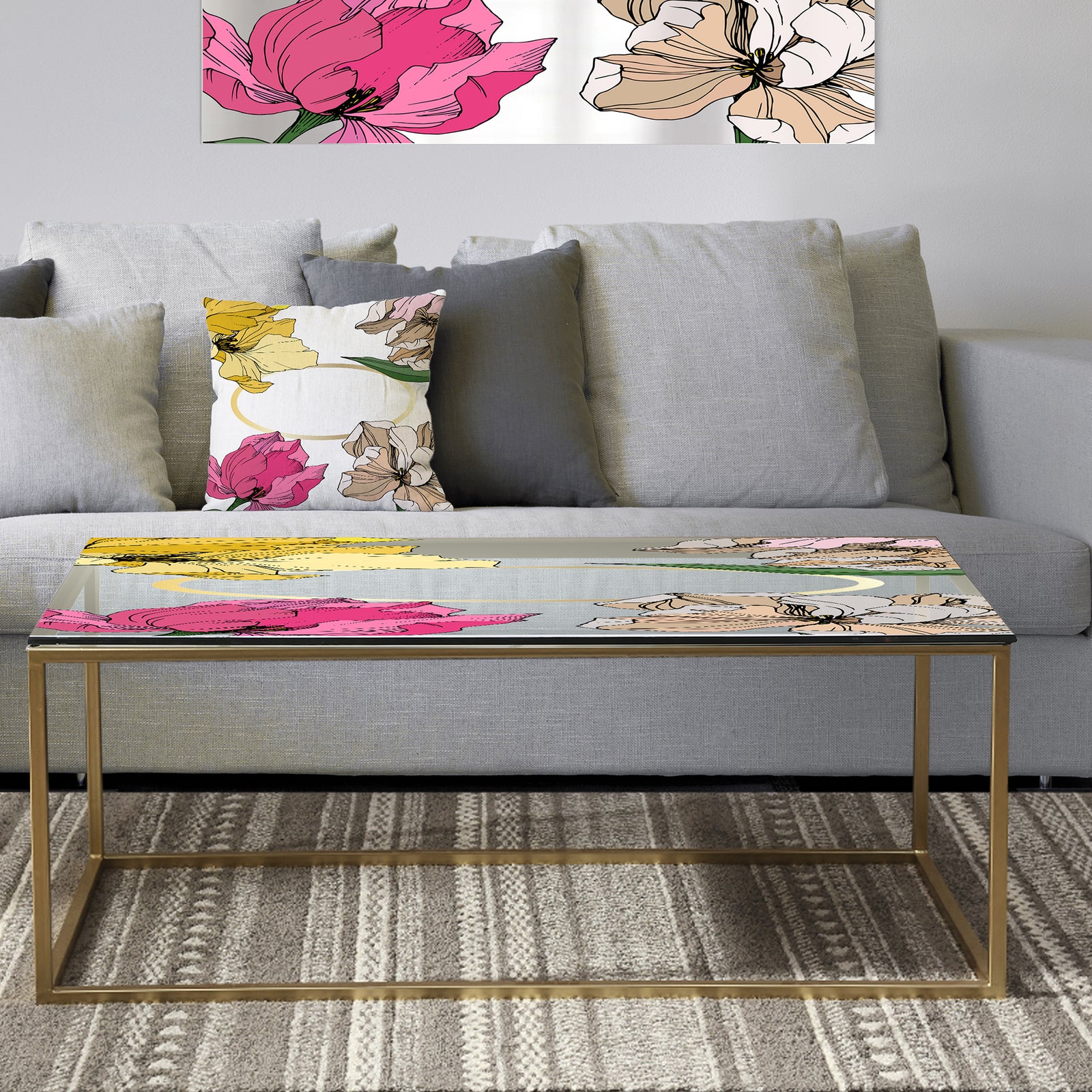Garland Sweet 24 - Metal Traditional Coffee Table