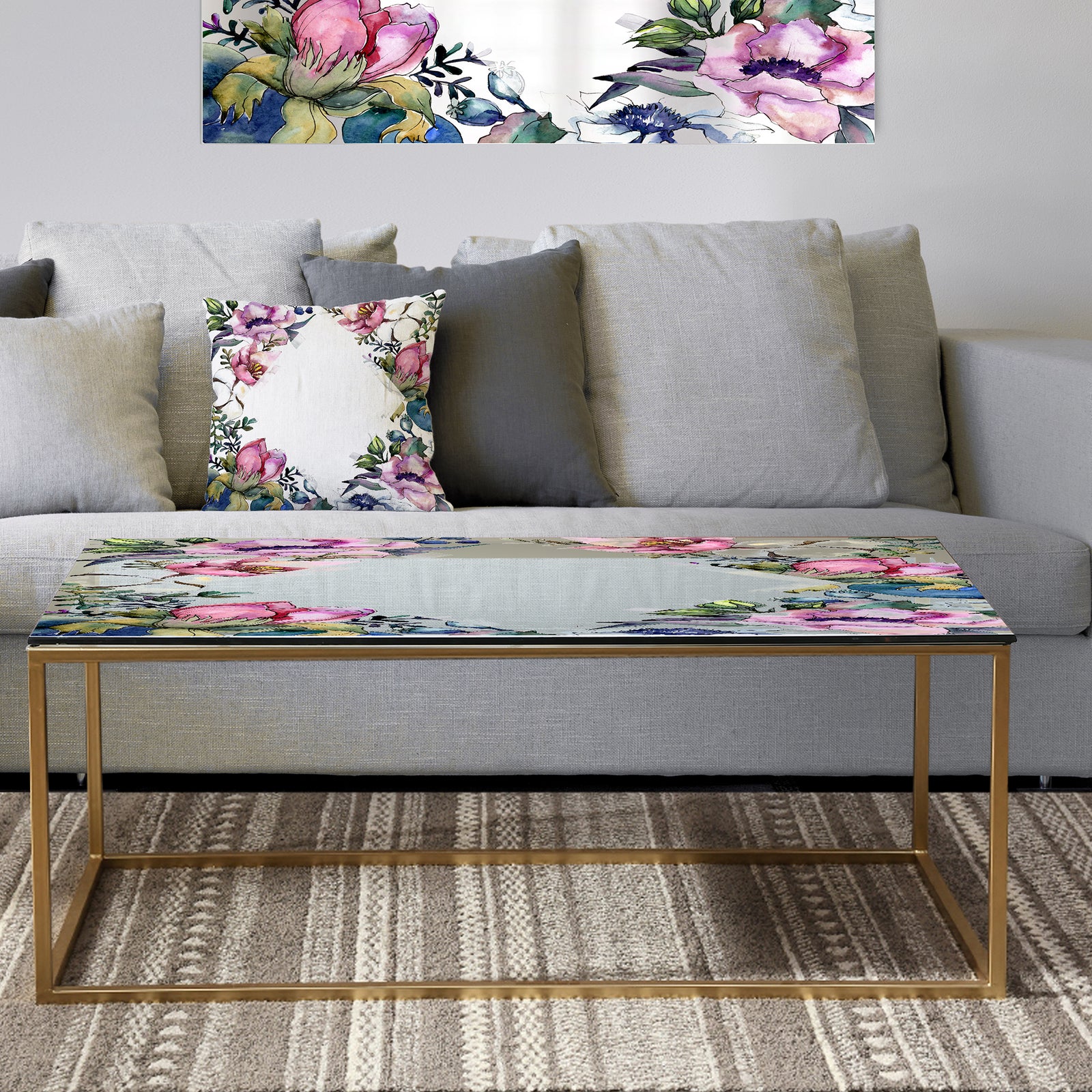 Garland Sweet 25 - Metal Traditional Coffee Table