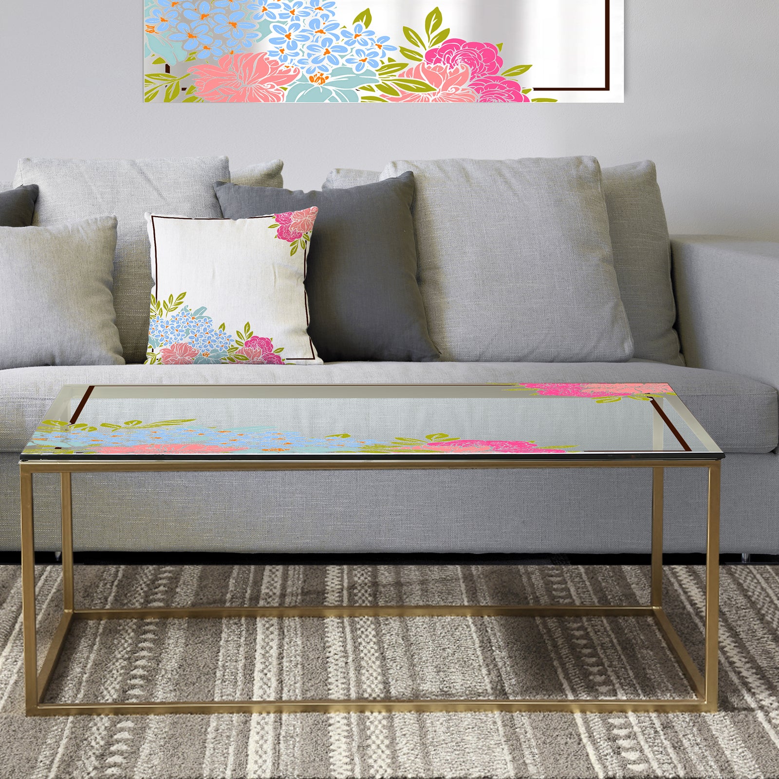 Garland Sweet 30 - Metal Traditional Coffee Table