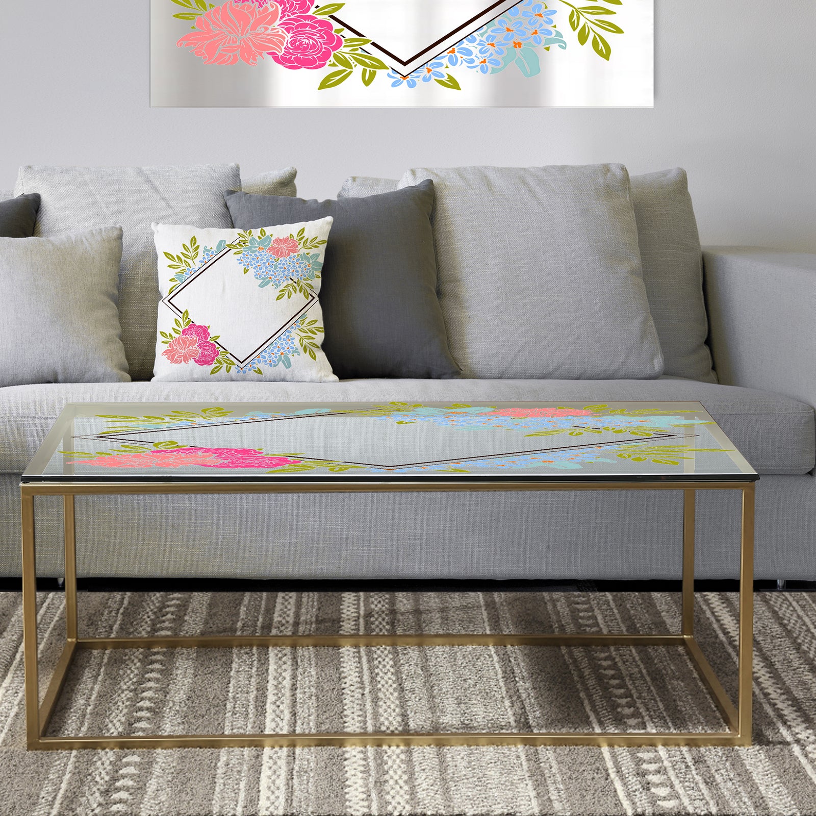 Garland Sweet 31 - Metal Traditional Coffee Table