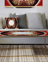 Vintage Floral - Metal Bohemian & Eclectic Coffee Table