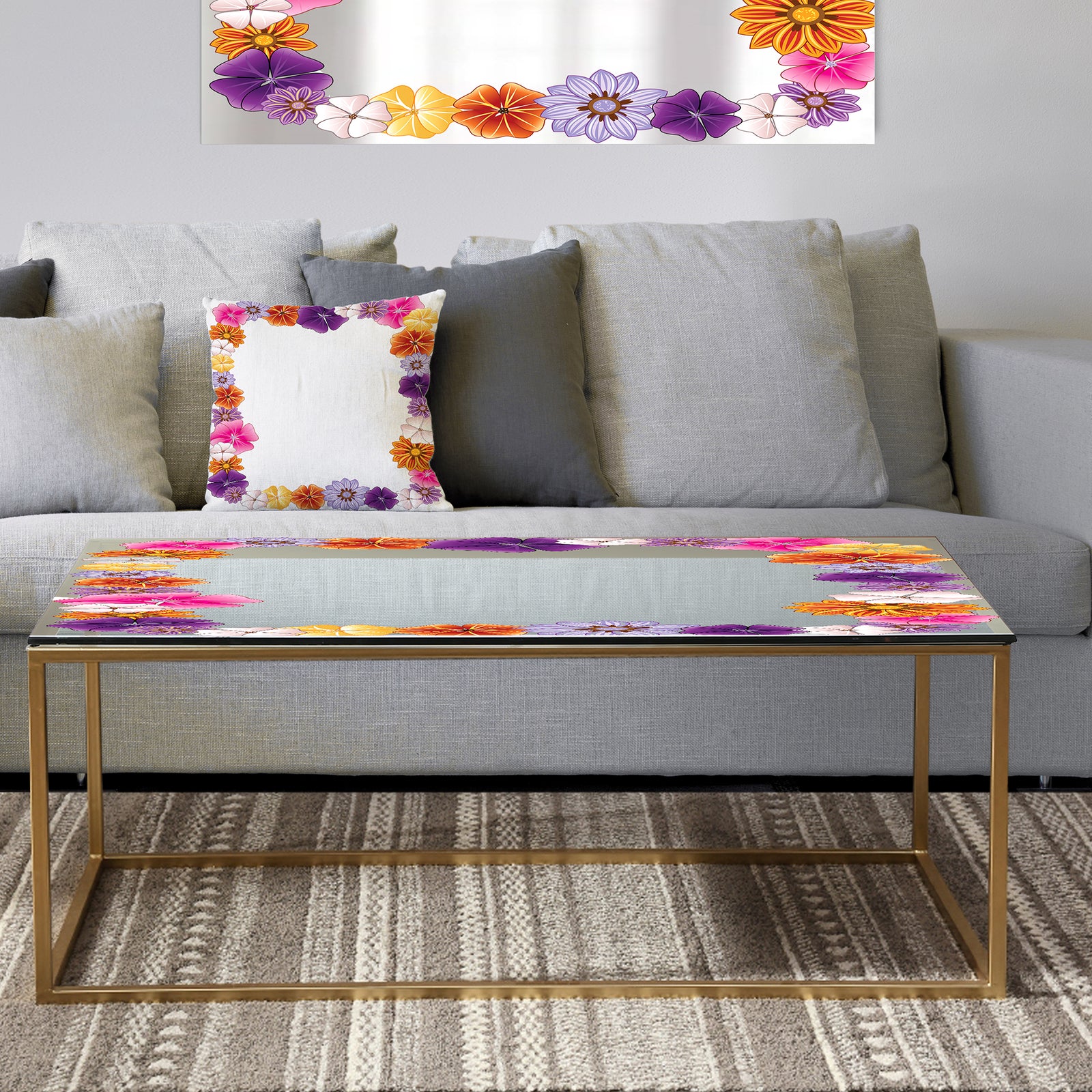 Garland Vivid 9 - Metal Traditional Coffee Table