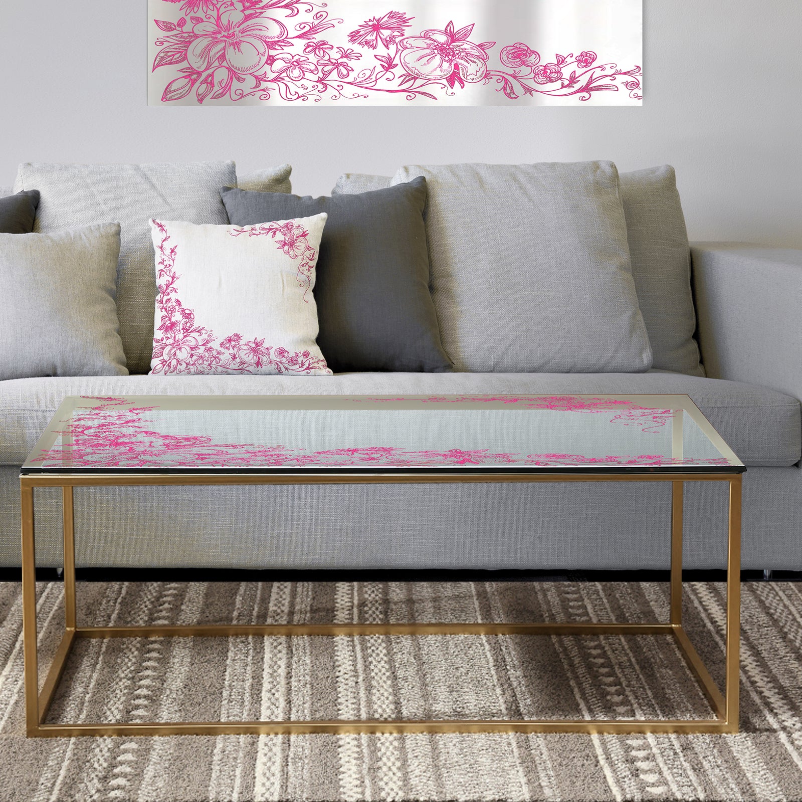 Garland Vivid 11 - Metal Traditional Coffee Table