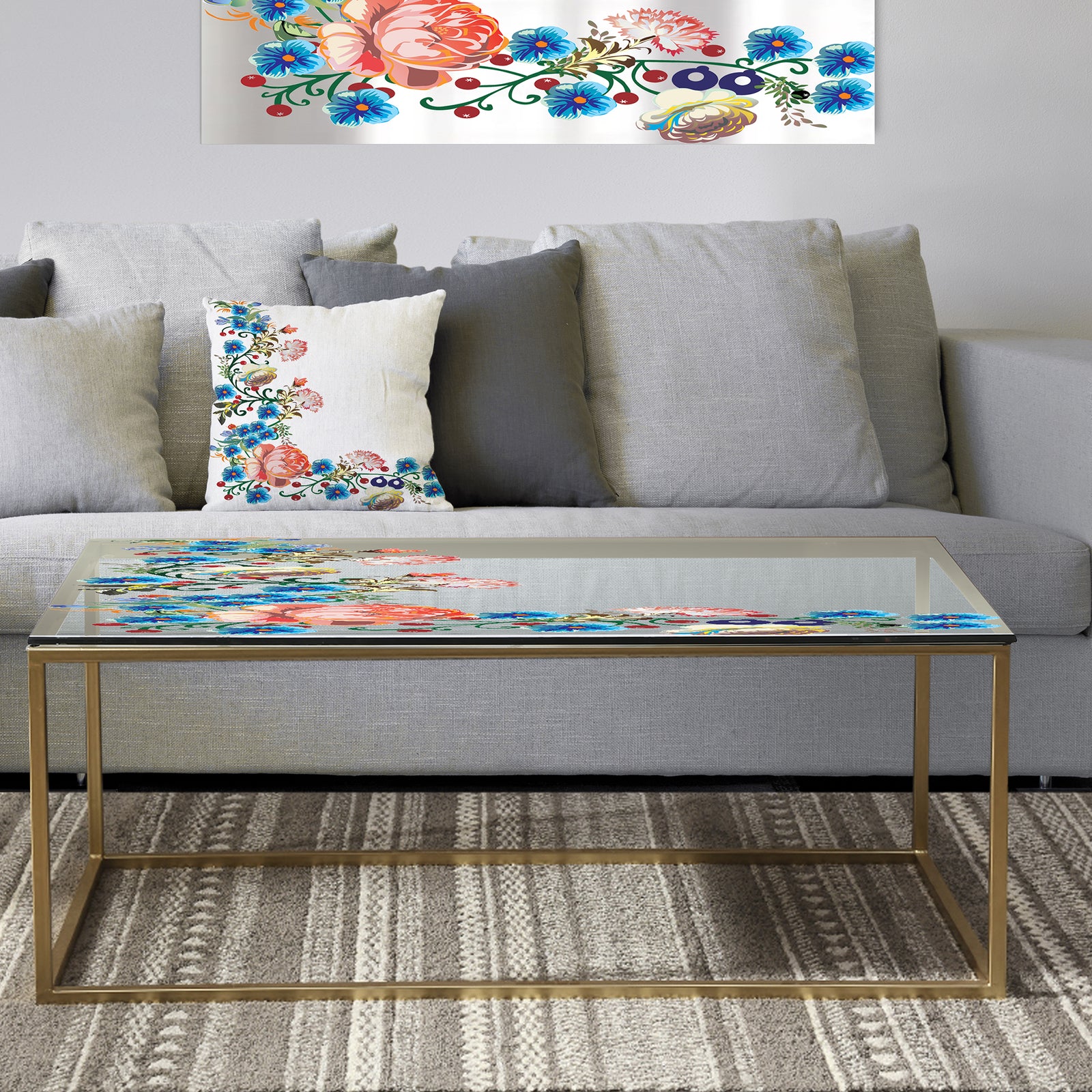 Garland Vivid 12 - Metal Traditional Coffee Table