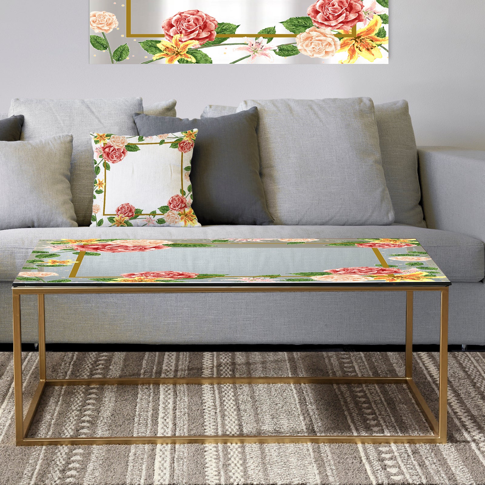 Garland Sweet 34 - Metal Traditional Coffee Table