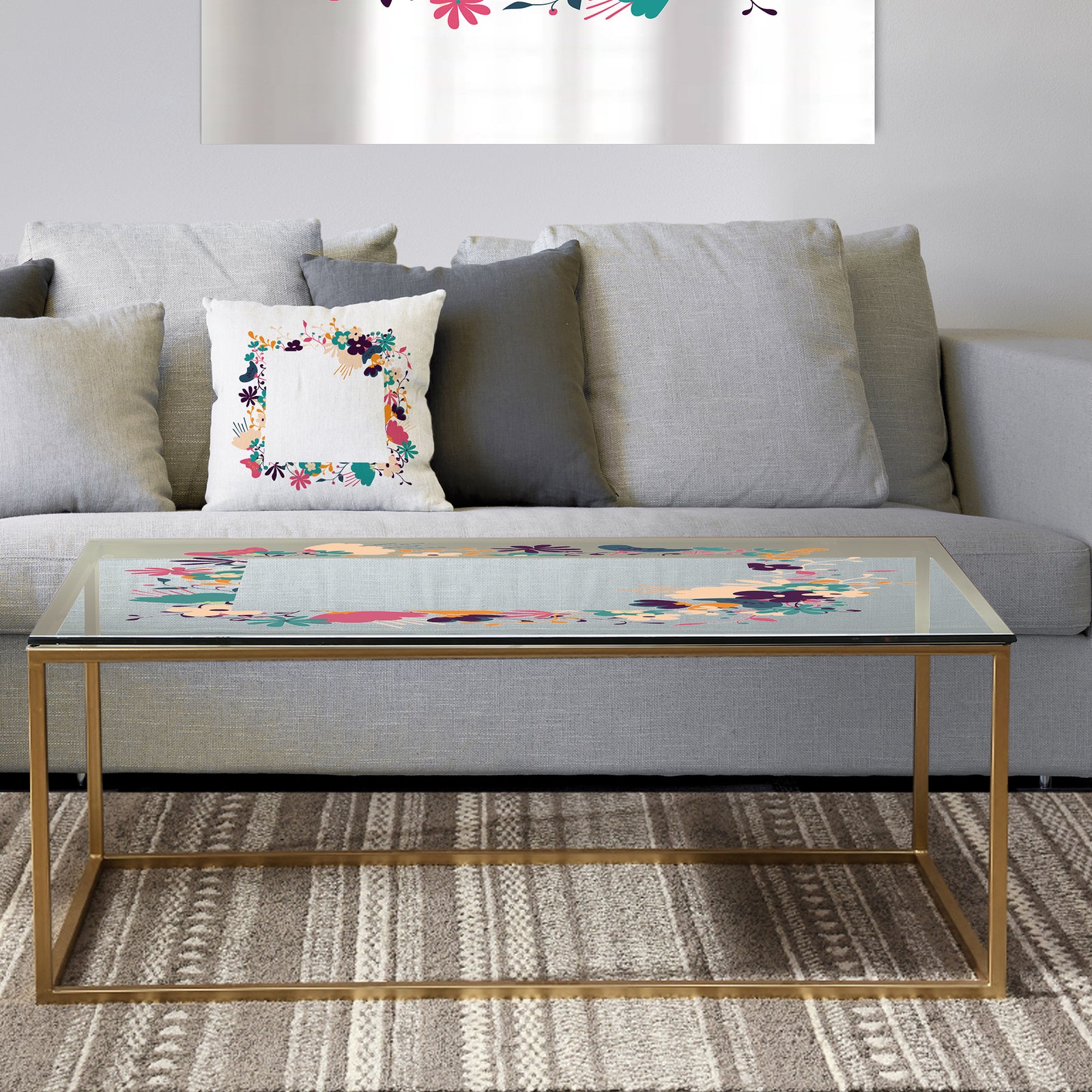 Garland Sweet 35 - Metal Traditional Coffee Table