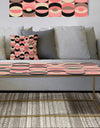 Retro Geometric Design XI - Metal Glam Coffee Table