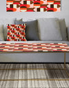 Retro Geometric Design II - Metal Glam Coffee Table