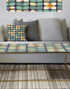 Botanical Retro Design III - Metal Glam Coffee Table
