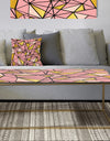 Triangular Gold Design II - Metal Glam Coffee Table