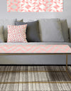 Abstract geometric pattern, patchwork quilting - Metal Glam Coffee Table
