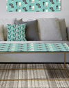 1950 Retro Pattern II - Metal Glam Coffee Table