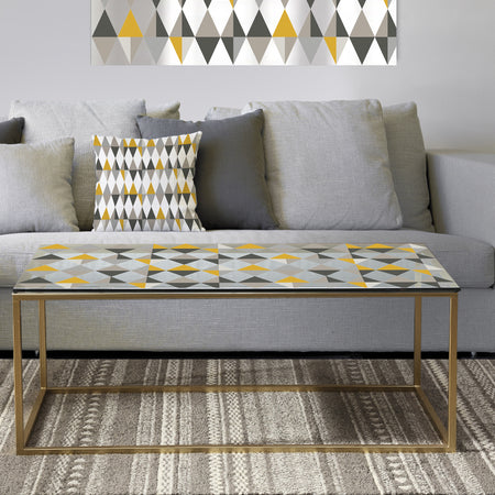 Diamond Retro VIII - Metal Glam Coffee Table