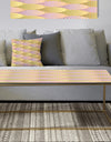 Golden Geometrical Fish Scale - Metal Glam Coffee Table
