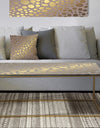 Golden Marble Design III - Metal Glam Coffee Table