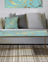 Golden Marble Design I - Metal Glam Coffee Table